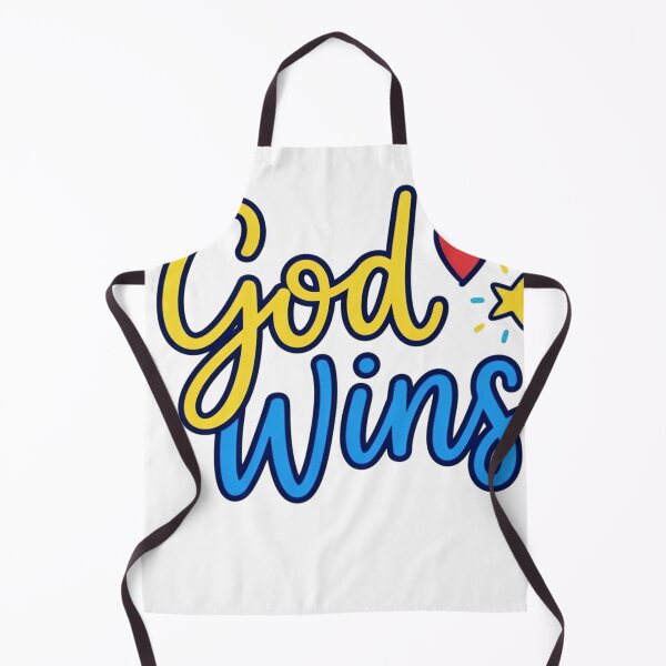 Item preview, God Wins Christian Faith Victory Believer Design designed and sold by JMDesignHub.