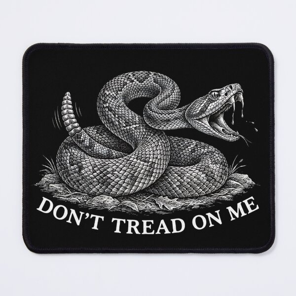 Item preview, Gothic Gadsden Rattlesnake Dont Tread On Me 4th of July T-Shirt designed and sold by DarkOriginArts.