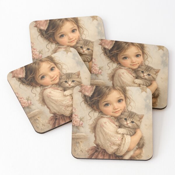 Item preview, Wall Art - Postcard - ILLUSTRATION #1 - Whimsical Vintage Charm designed and sold by ForeverPrintsOK.