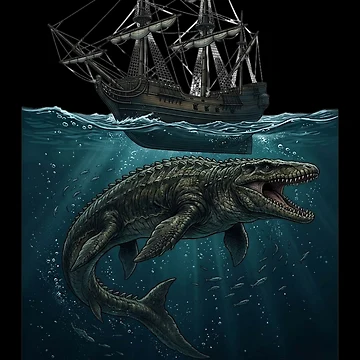 Artwork thumbnail, Mosasaurus by ReneMM