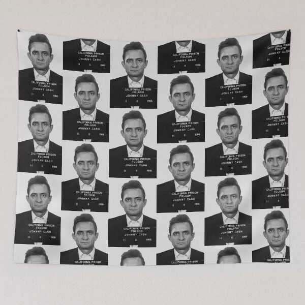Item preview, Johnny Cash Mugshot designed and sold by LockedUp.