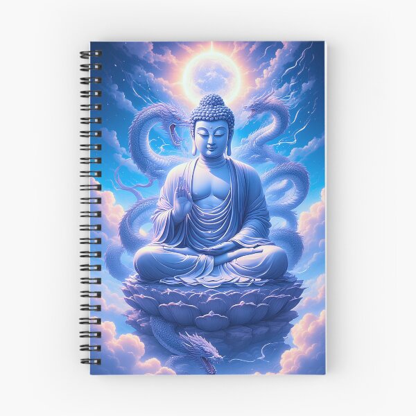 Item preview, Mystic Dragon Buddha Meditation designed and sold by ZenGrooves.