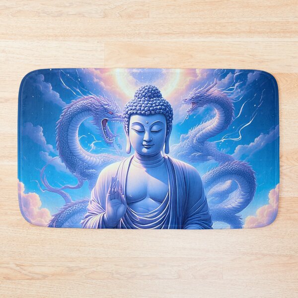 Item preview, Mystic Dragon Buddha Meditation designed and sold by ZenGrooves.