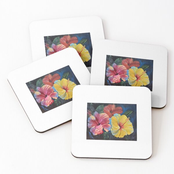 Item preview, COLORFUL TROPICAL FLOWERS designed and sold by jennyleeandjim.