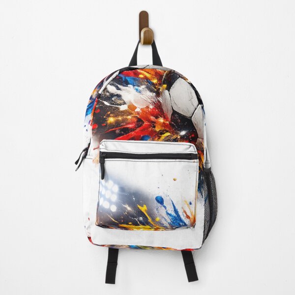 Item preview, Color Splash Soccer Ball Football Art Explosion Sports Graphic Design designed and sold by irfanshikh.