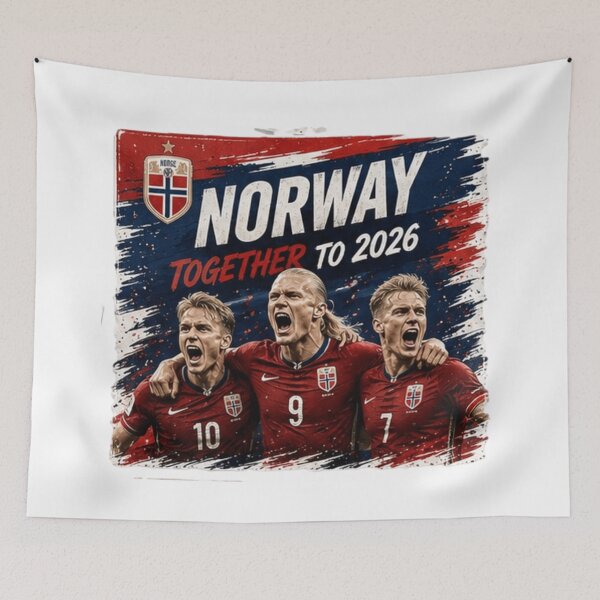Item preview, Norway Road to World Cup 2026 designed and sold by Pixanova.
