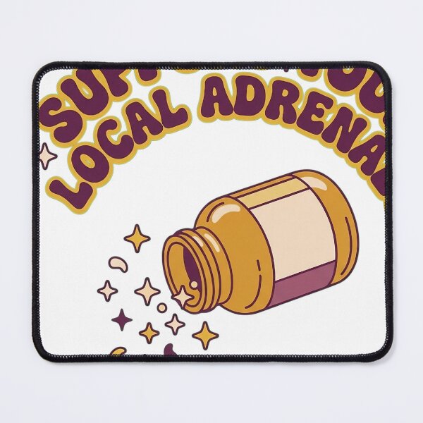 Item preview, Support Your Local Adrenals Health Awareness Design designed and sold by JMDesignHub.