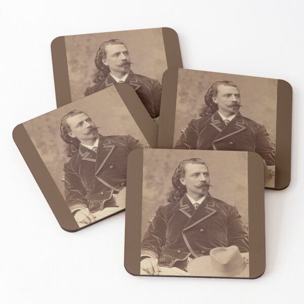 Aperçu de l'œuvre Buffalo Bill Cody en manteau créée et vendue par collageDP.