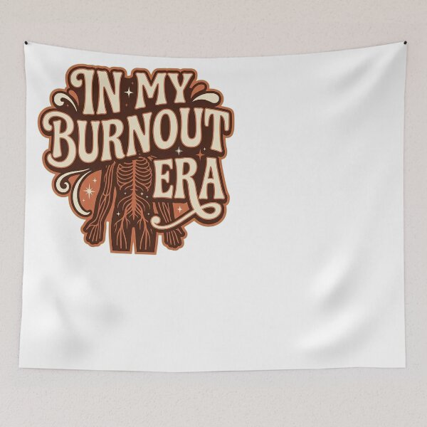 Item preview, In My Burnout Era Retro Anatomy Design designed and sold by JMDesignHub.