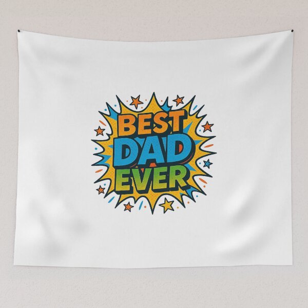 Item preview, Vintage best dad ever 80s Style Graphic designed and sold by Log77.