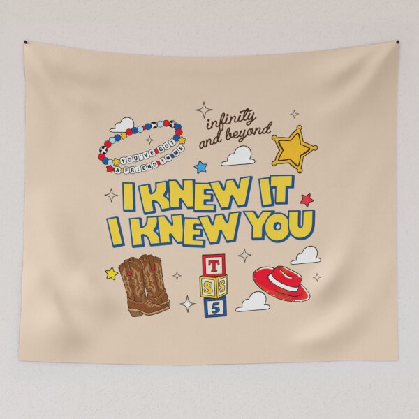 Item preview, I Knew It Cowgirl Cloud Music Inspired Western Design designed and sold by bvarkox.