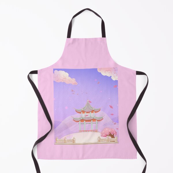 Item preview, Vintage Anime Landscape Pastel Cherry Blossom designed and sold by Rehnair.