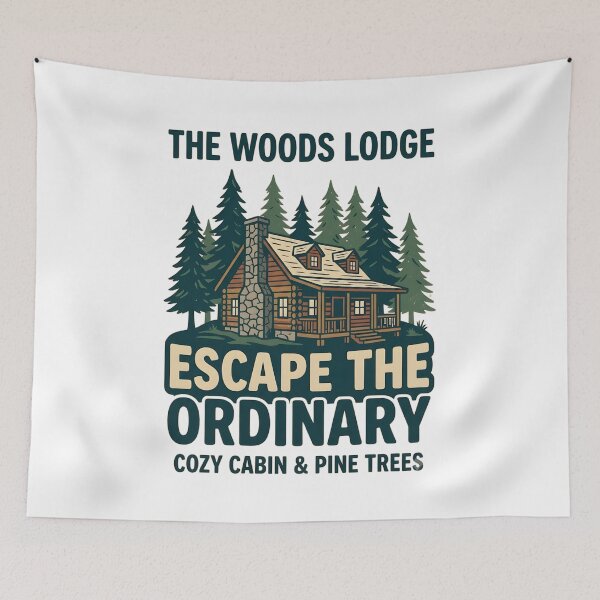 Item preview, Escape The Ordinary Vintage Log Cabin designed and sold by Mr Lee.