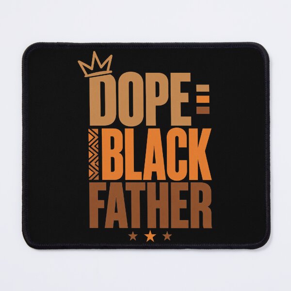 Item preview, Fathers Day Dope Black Father African American Pride designed and sold by Saitokuu7Art.