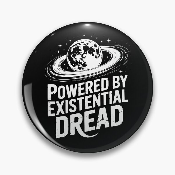 Item preview, Powered By Existential Dread designed and sold by theartfulaspie.