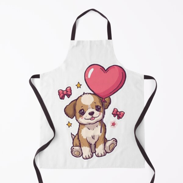 Item preview, Heart Puppy Kawaii Sticker designed and sold by Stylestickers55.
