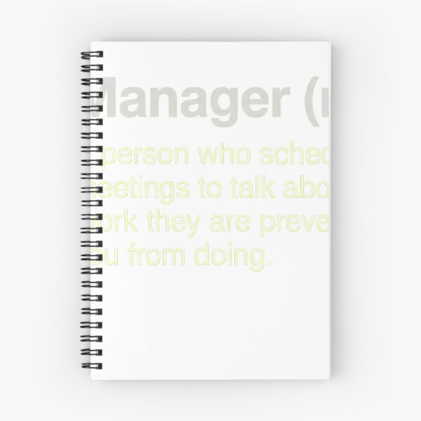 Item preview, Manager Definition Funny Office Humor Boss Joke designed and sold by JMDesignHub.