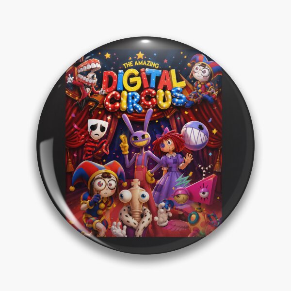 Item preview, Whimsical Digital Circus Adventure Poster | Surreal Carnival Characters Art designed and sold by MedRoh.