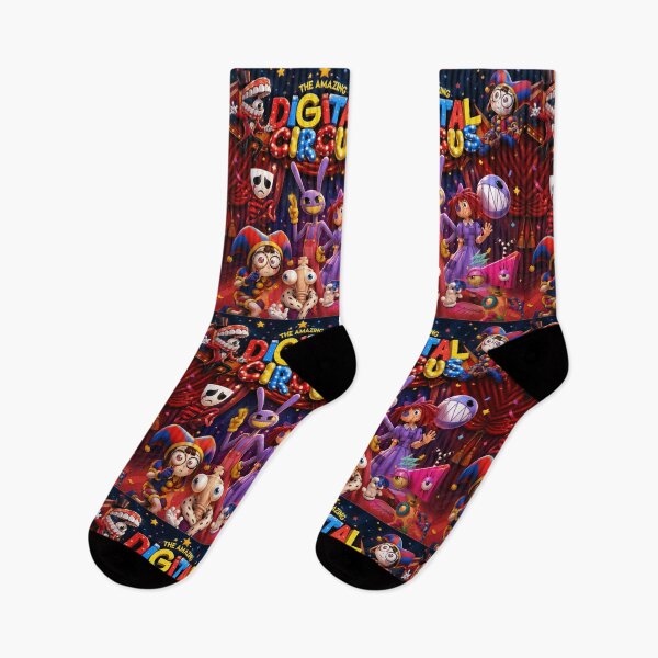 Item preview, Whimsical Digital Circus Adventure Poster | Surreal Carnival Characters Art designed and sold by MedRoh.