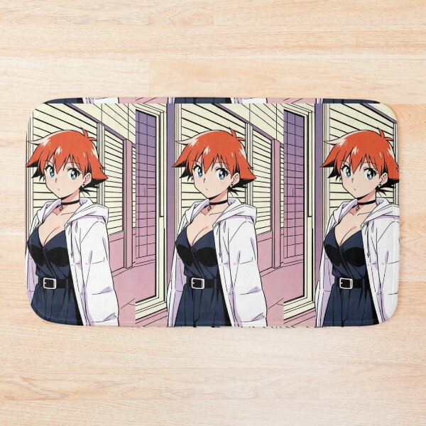 Item preview, Fashion - Redhead woman black dress white hoodie designed and sold by AnimeShin.