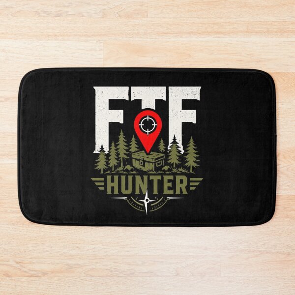 Item preview, FTF Hunter First To Find GPS Treasure Hunting Design designed and sold by Merchandiser099.
