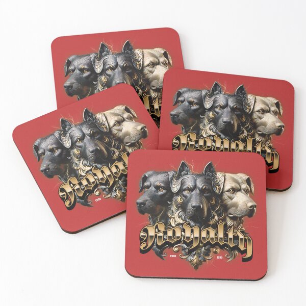 Item preview, Royal Dogs Trio Vintage Design designed and sold by Pawz&Purrz.