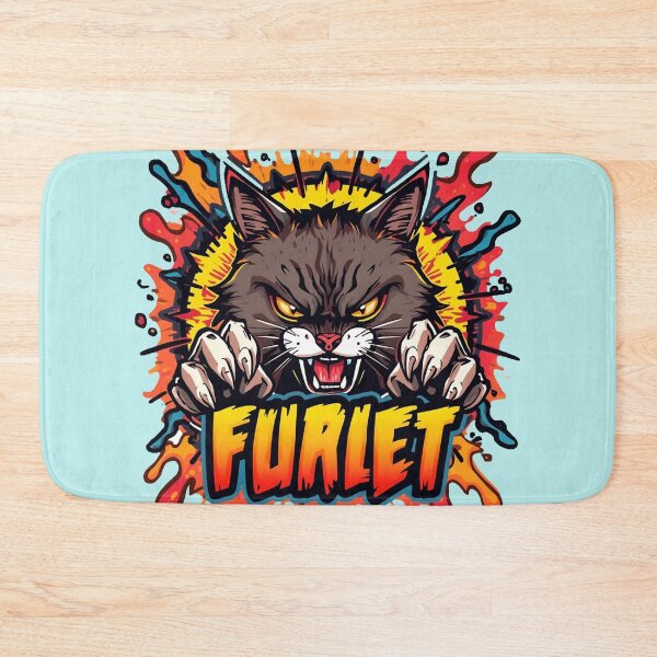 Item preview, Furiet – Furious Cat Street Art Graphic designed and sold by mikemuchu.