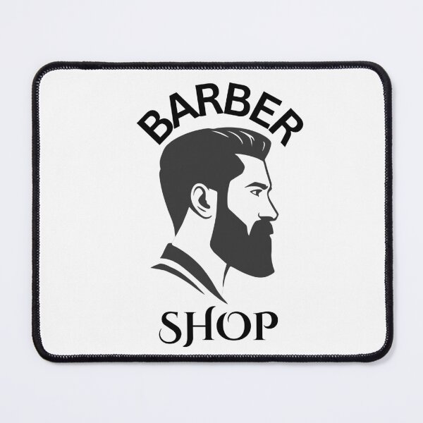 Item preview, Barber Shop – Minimalist Barbershop Sticker designed and sold by ModernMoodCo.