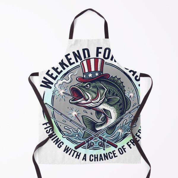 Item preview, Weekend Forecast Fishing Chance of Freedom Bass designed and sold by JMDesignHub.