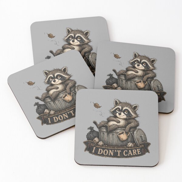 Item preview, I Don’t Care Trash Panda designed and sold by olosra.