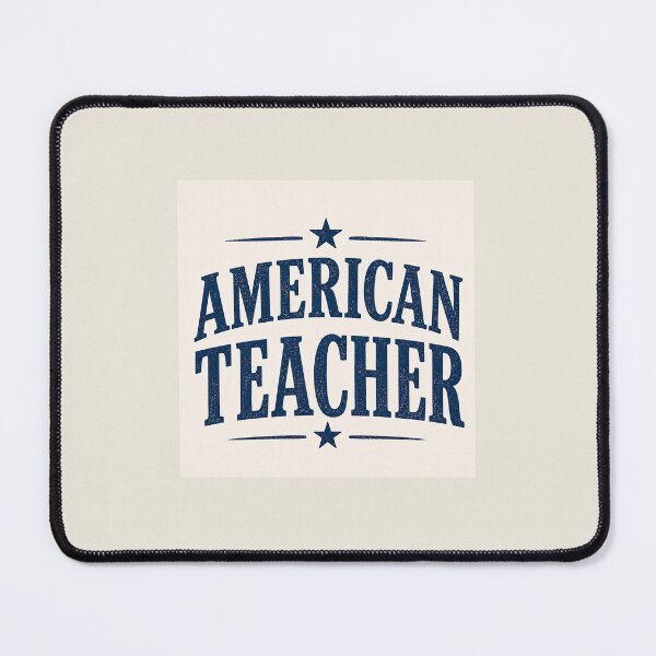 Item preview, American Teacher designed and sold by Novel Works Studio.