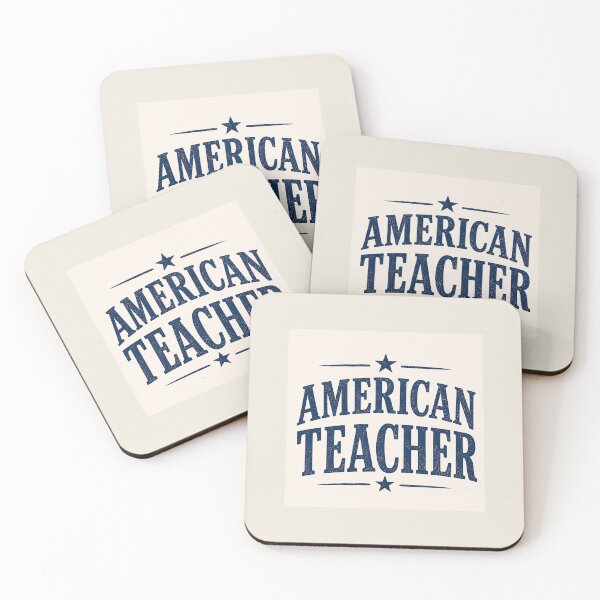 Item preview, American Teacher designed and sold by Novel Works Studio.