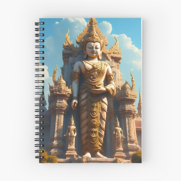 Item preview, Golden Thai Temple Guardian designed and sold by ZenGrooves.