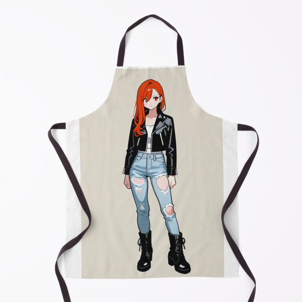 Item preview, Fashion - rocklook redhead woman leather designed and sold by AnimeShin.