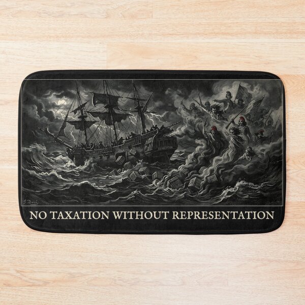 Item preview, Boston Tea Party 1776 No Taxation Without Representation T-Shirt designed and sold by DarkOriginArts.