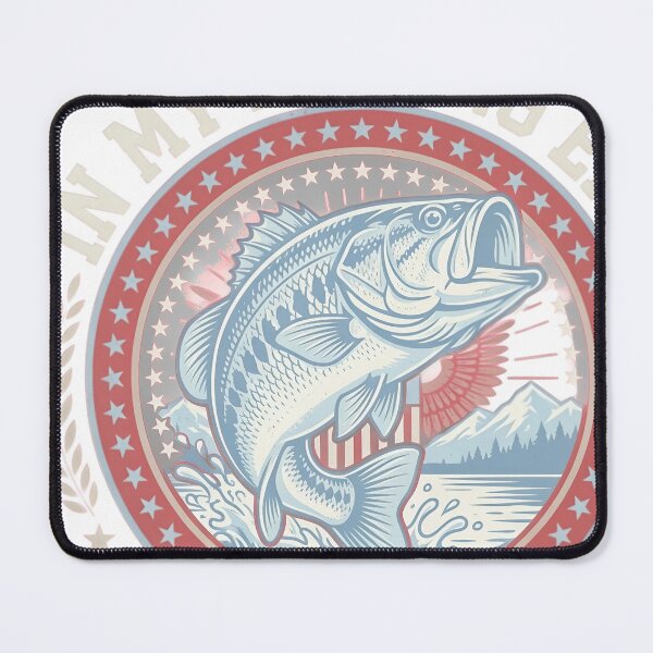 Item preview, In My Fishing Era 250th Anniversary Bass Fishing designed and sold by JMDesignHub.