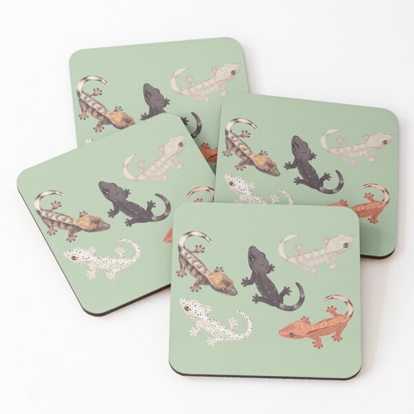 Item preview, Crested geckos designed and sold by CordieDittus.