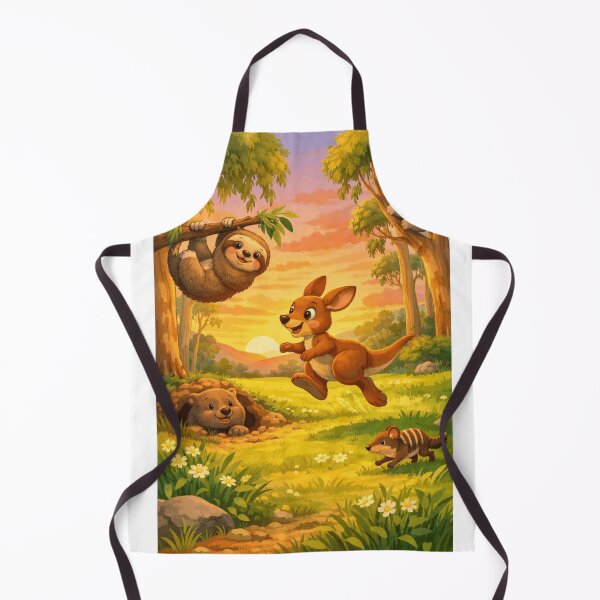 Item preview, Kacper the Kangaroo at Sunset designed and sold by Vivid Trace.