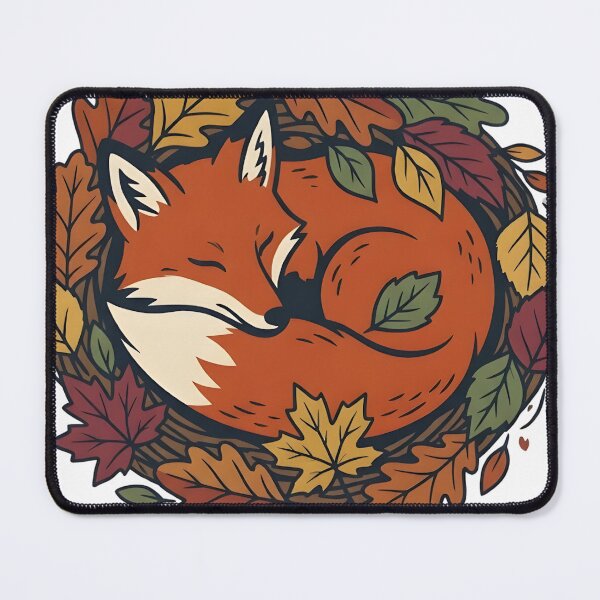 Item preview, Autumn State of Mind Sleeping Fox designed and sold by Mr Lee.