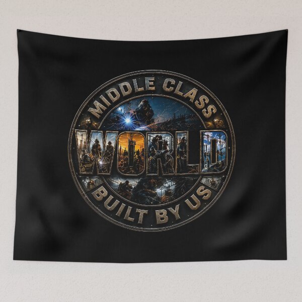 Item preview, SuperDad - Middle Class World Built By Us designed and sold by MetusArt.
