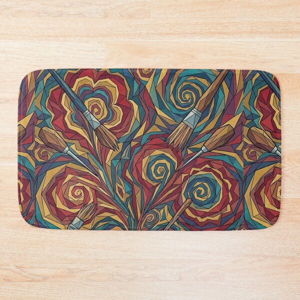 Item preview, Geometric Ebru Art designed and sold by snoWorkshop.