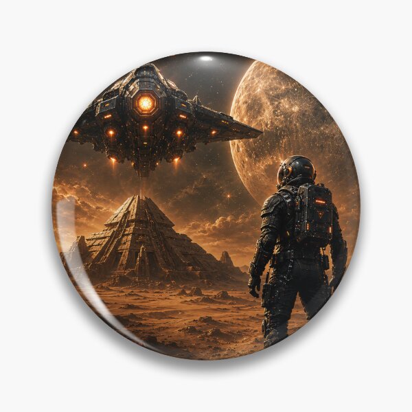 Item preview, Void Explorer Unit-01 – The Pyramid.  Sci-fi space designed and sold by thirtyonestars.