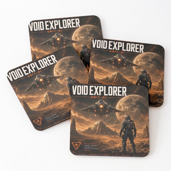 Item preview, Void Explorer Unit-01 – The Pyramid.  Sci-fi space designed and sold by thirtyonestars.