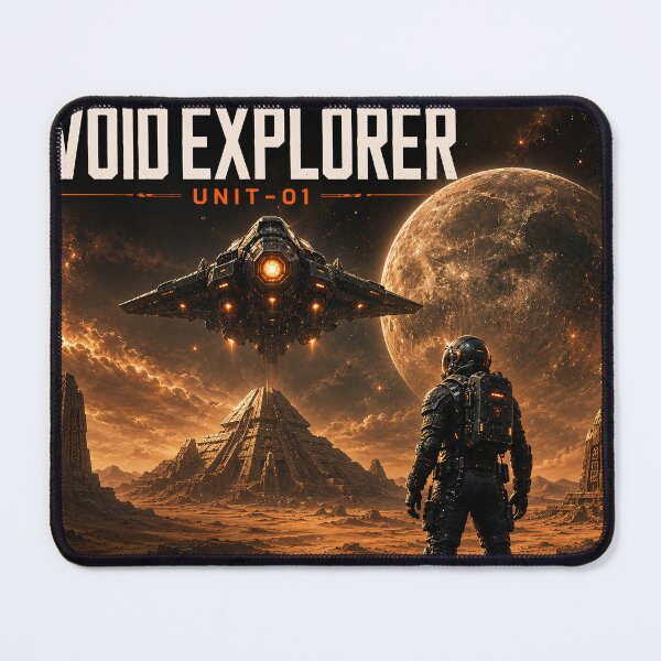 Item preview, Void Explorer Unit-01 – The Pyramid.  Sci-fi space designed and sold by thirtyonestars.