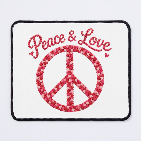 Item preview, Peace & Love Heart Peace Sign designed and sold by HippyRikky.