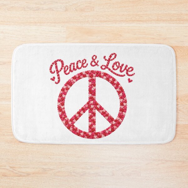 Item preview, Peace & Love Heart Peace Sign designed and sold by HippyRikky.