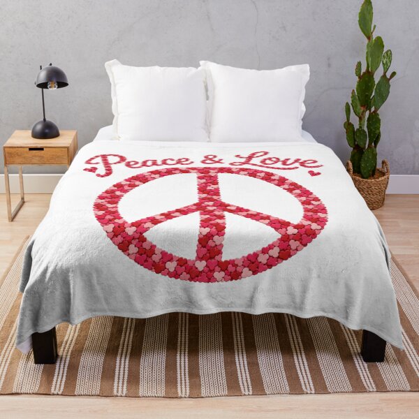 Item preview, Peace & Love Heart Peace Sign designed and sold by HippyRikky.