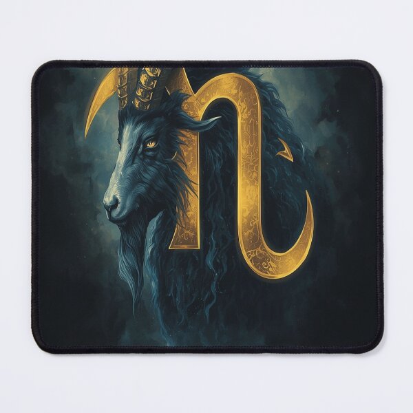 Item preview, Capricorn Zodiac Epic Dark T-Shirt – Mystical Sea-Goat Astrology Shirt designed and sold by SunnyDesign82.
