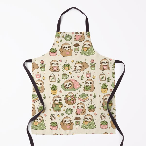 Item preview, Cozy Sloth Garden Dreams Pattern designed and sold by Soft Berry Studio.