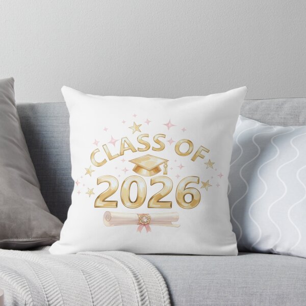 Item preview, Copy of Class of 2026 Graduate with Gold Graduation Hat, Diploma & Gold/Pink Stars designed and sold by jeweleddesigns.